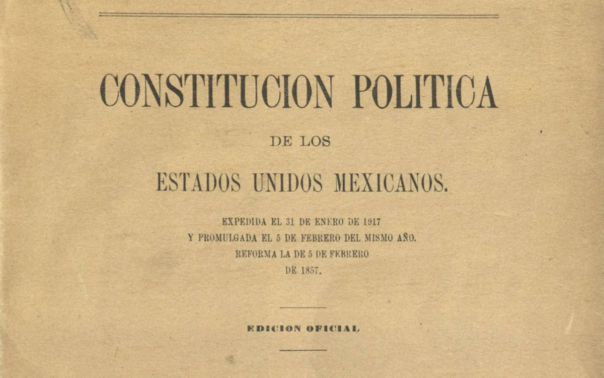  Comentarios Constitucionales (Primera Parte)