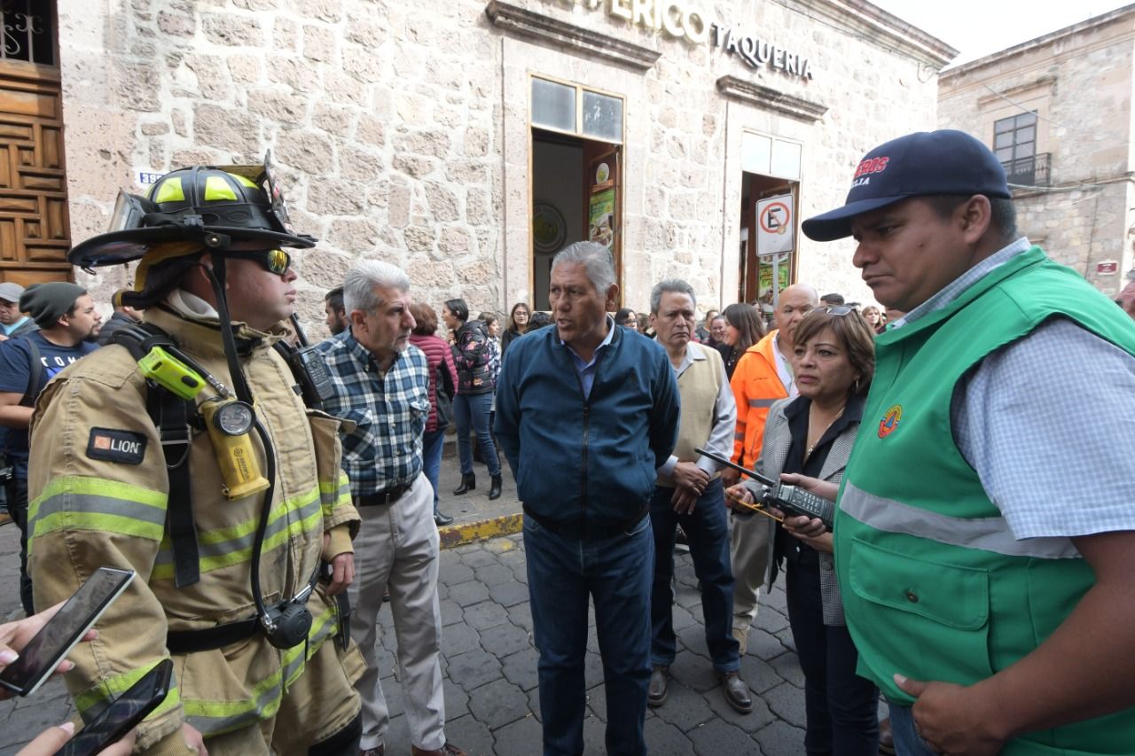  Gobierno de Morelia realizó Macro Simulacro de Sismo de manera exitosa