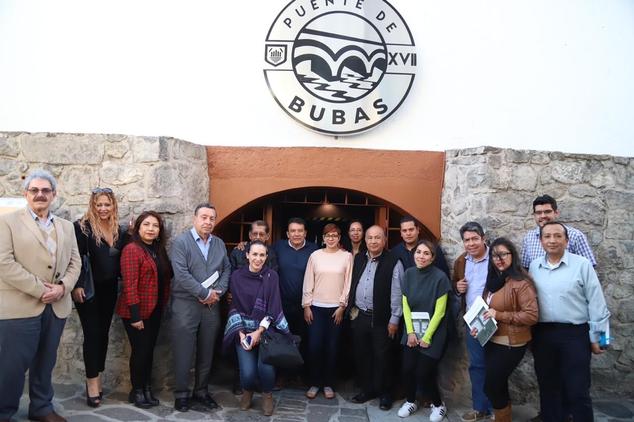  Visitan túneles de Puebla como antesala para impulsar Morelia