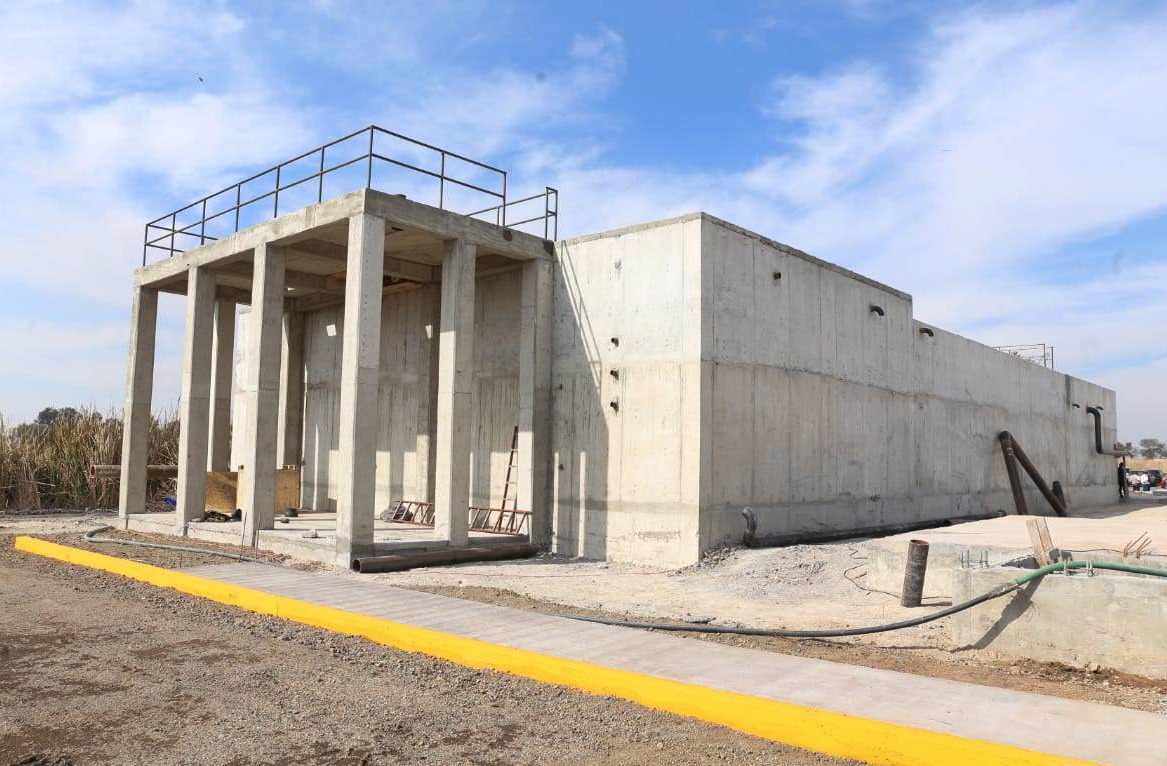 Planta Tratadora de Vista Hermosa, con 68 por ciento de avance