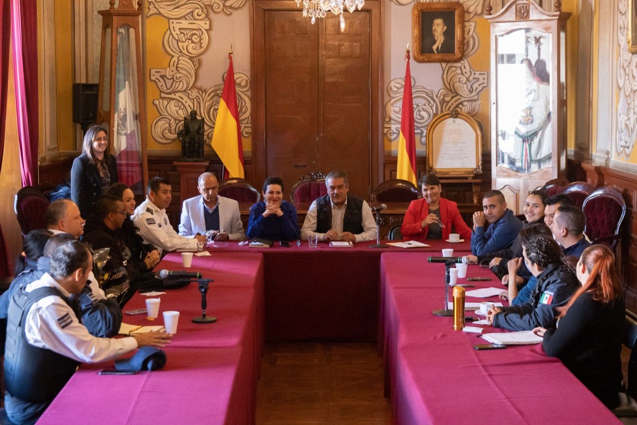 Raúl Morón refrenda su compromiso por mejorar condiciones de elementos de la Policía Morelia