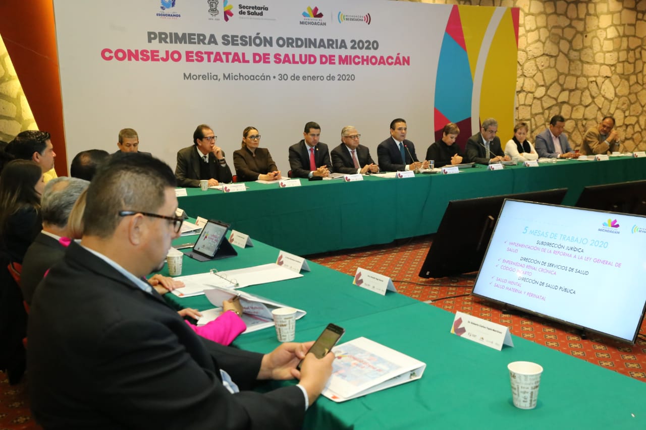 En salud, Michoacán cuenta hoy con bases fuertes y sólidas: Gobernador