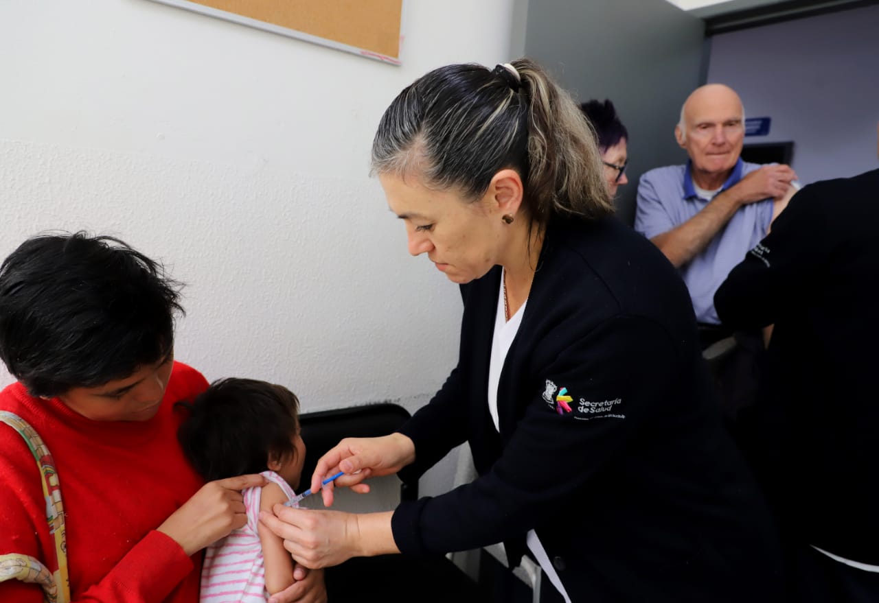 Registra SSM, 80.9 por ciento de avance en vacunación contra influenza