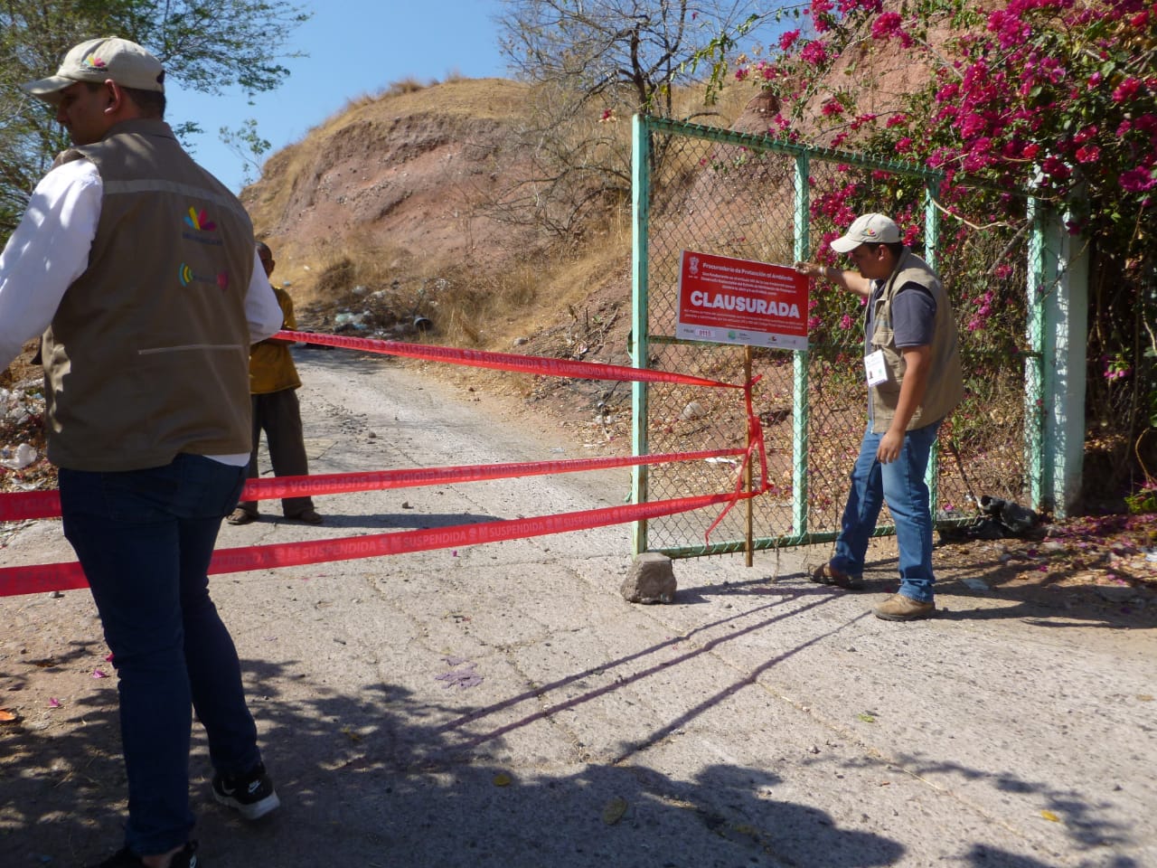 Clausura ProAm, sitio de disposición final en Tuzantla