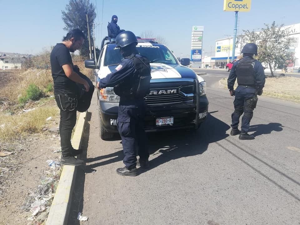  Policía de Morelia brinda seguridad y movilidad en Madero Poniente