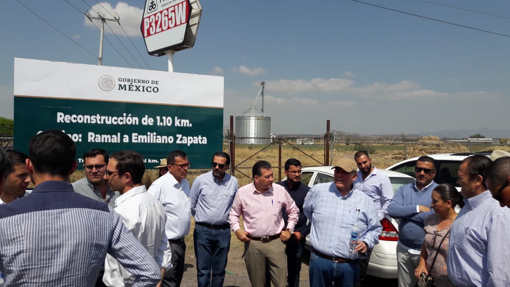 Supervisan Sedeco y Scop, avances del Centro de Distribución y Logística de Grupo Merza