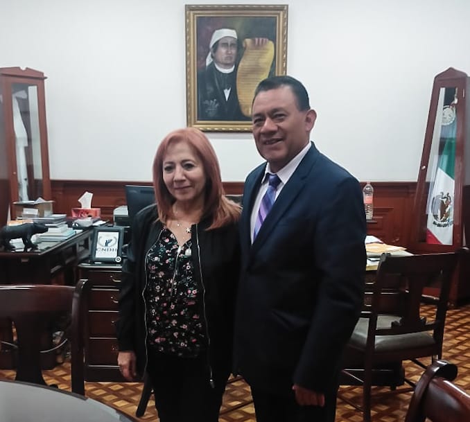  Consigue Fermín Bernabé respaldo de CNDH  en acción de inconstitucionalidad contra deuda