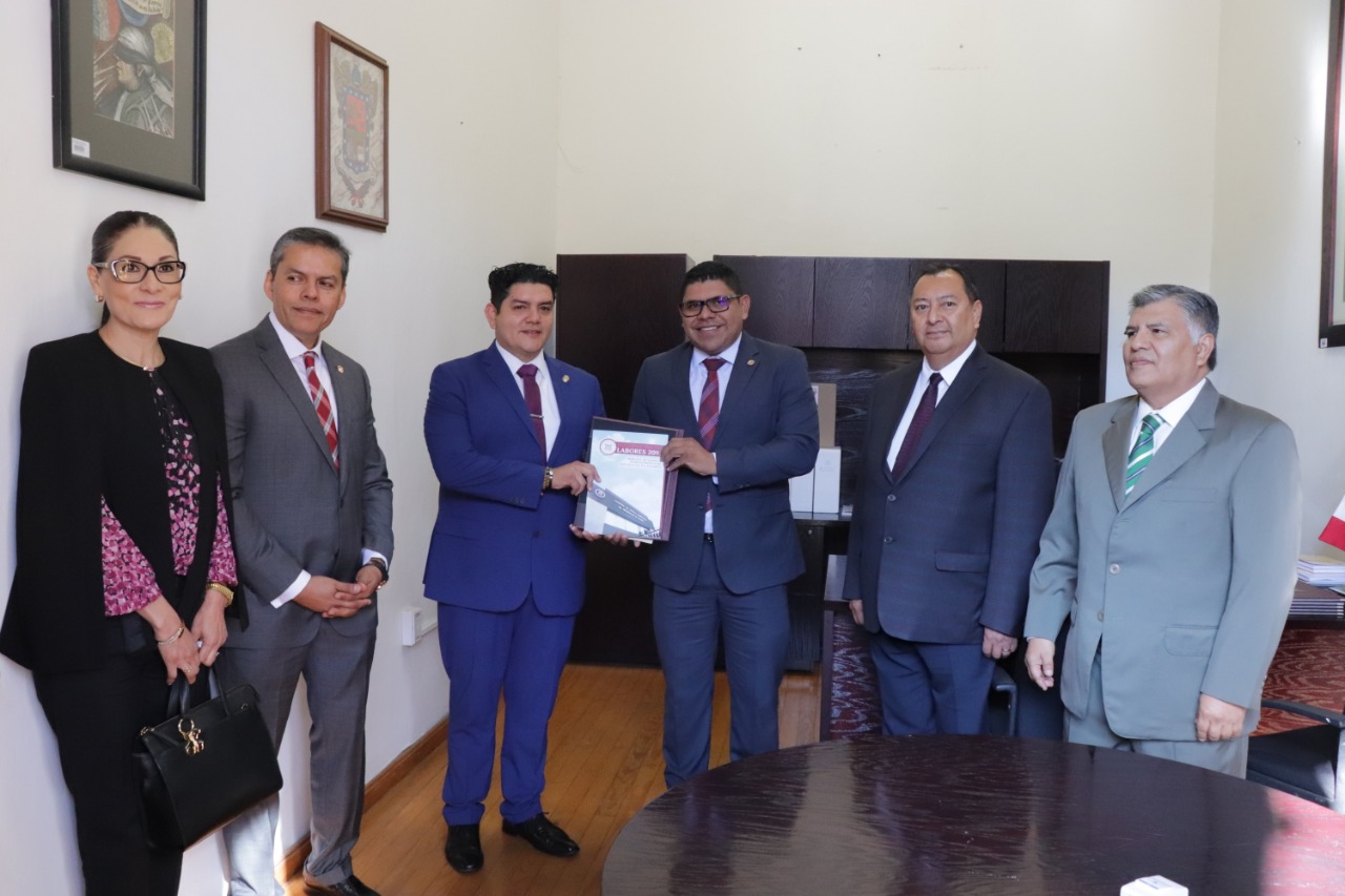  PresentaTJAM informe en tiempo y forma al Congreso local
