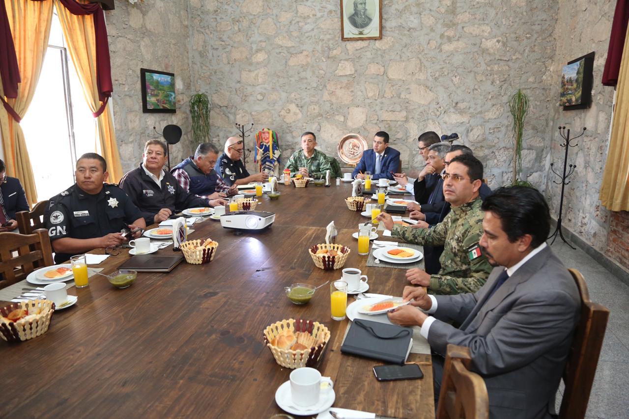  Acuerdan reforzar tareas de inteligencia en estrategia de seguridad