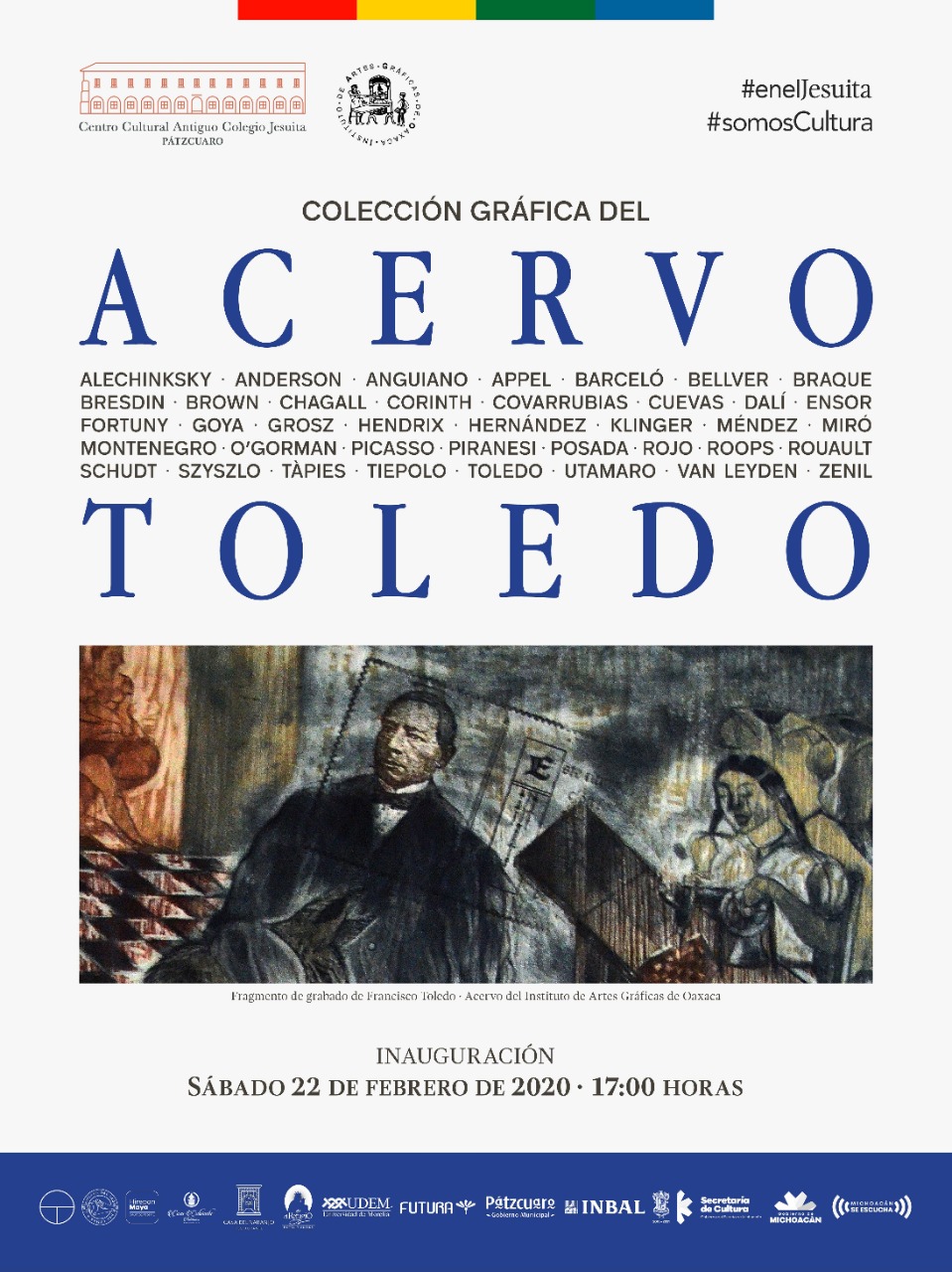  Llegará la colección personal de Francisco Toledo a Pátzcuaro