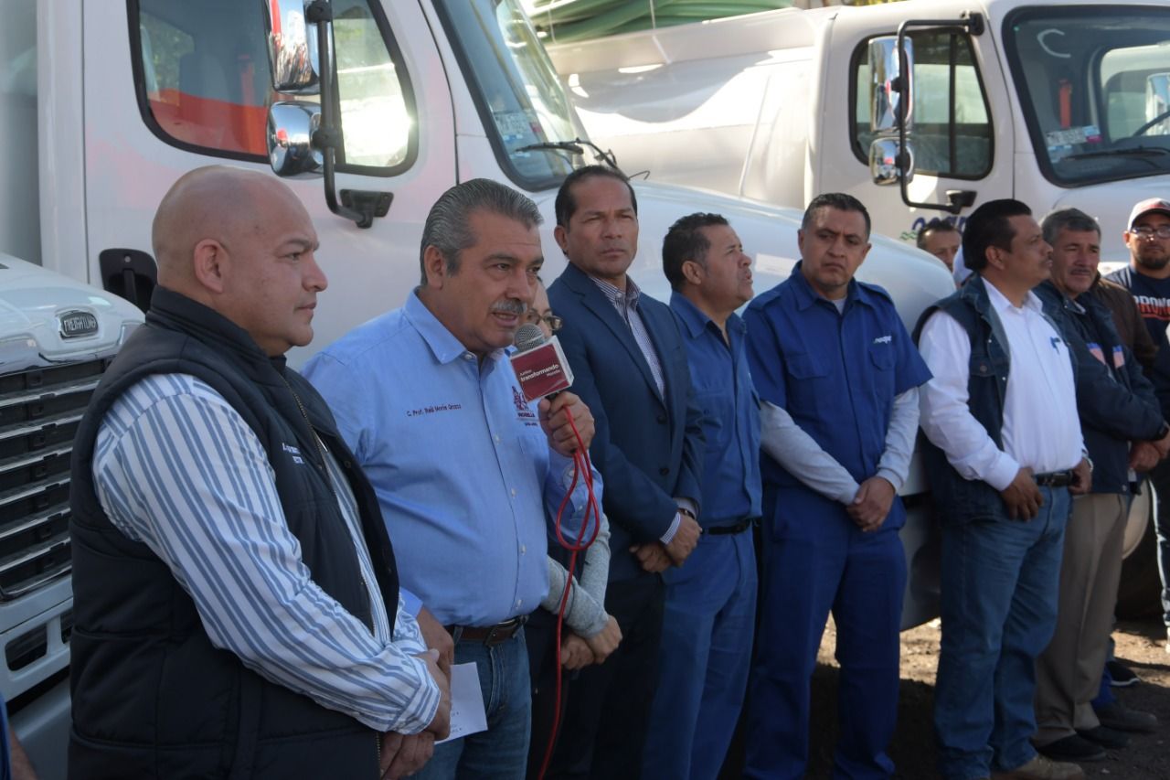  Invierte Gobierno de Raúl Morón 23 millones de pesos en parque vehicular para el Ooapas