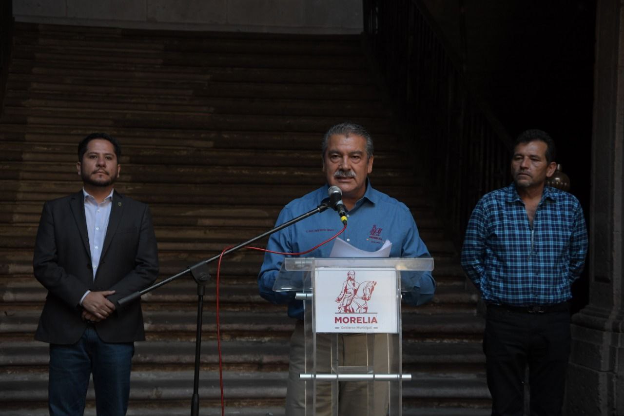  Refuerza Raúl Morón medidas preventivas para proteger a morelianos ante contingencia de COVID-19