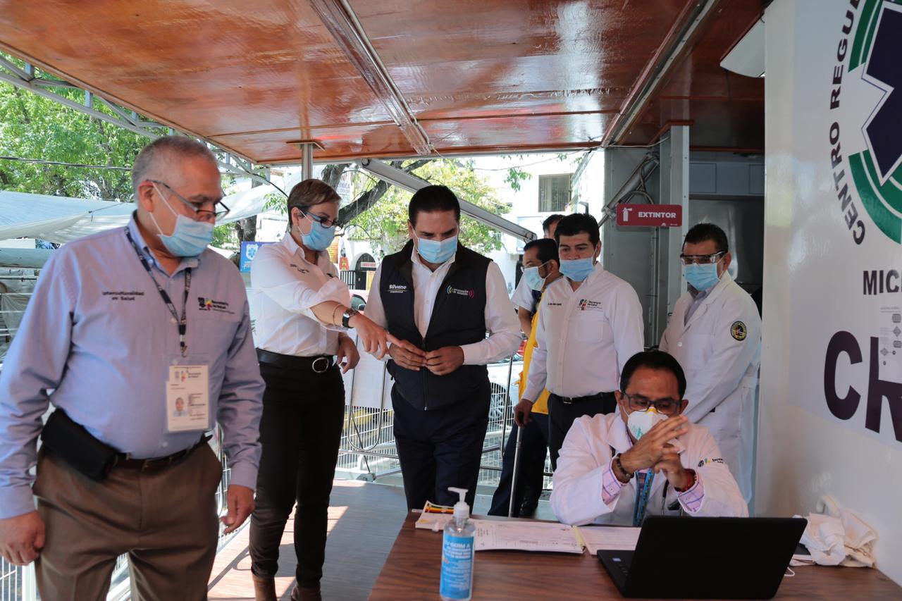 Supervisa Gobernador fortalecimiento y capacidad operativa de hospitales ante COVID-19