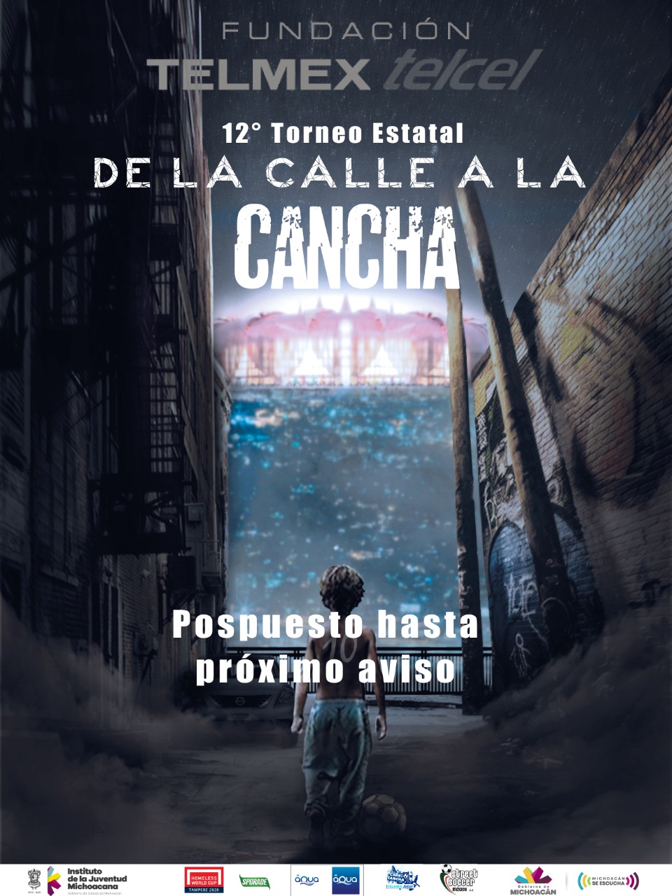 Pospone Ijumich torneo de fútbol “De la Calle a la Cancha 2020”