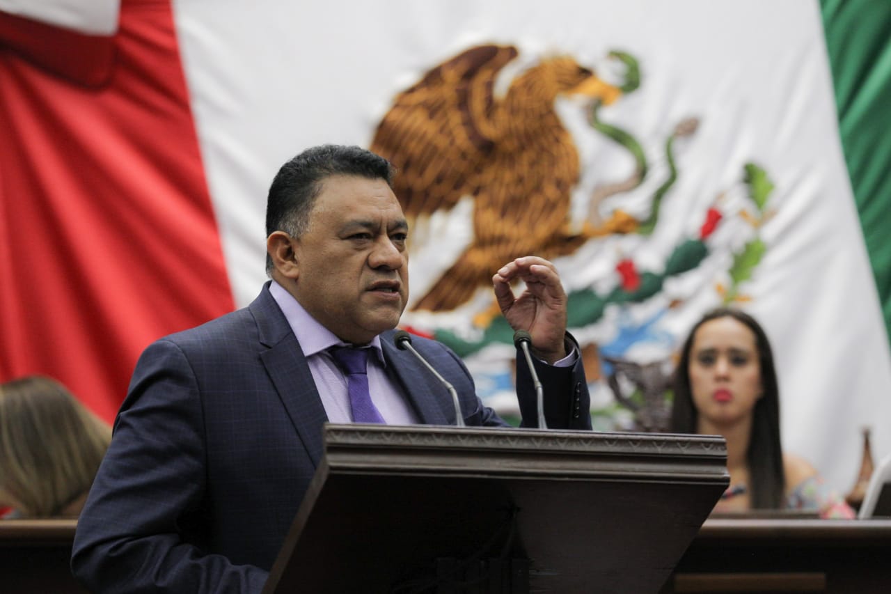  Cese a inseguridad que enfrenta Michoacán, exige Fermín Bernabé