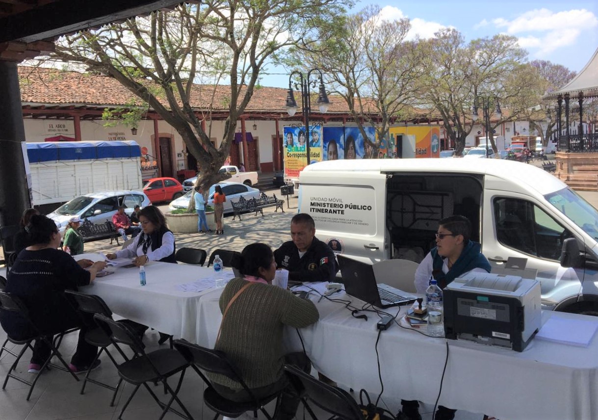  Lleva Fiscalía General MP Itinerante al municipio de Salvador Escalante