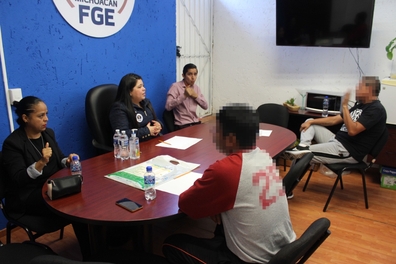  Realiza FGE, sesión de mediación con intérpretes de Lengua de Señas Mexicana