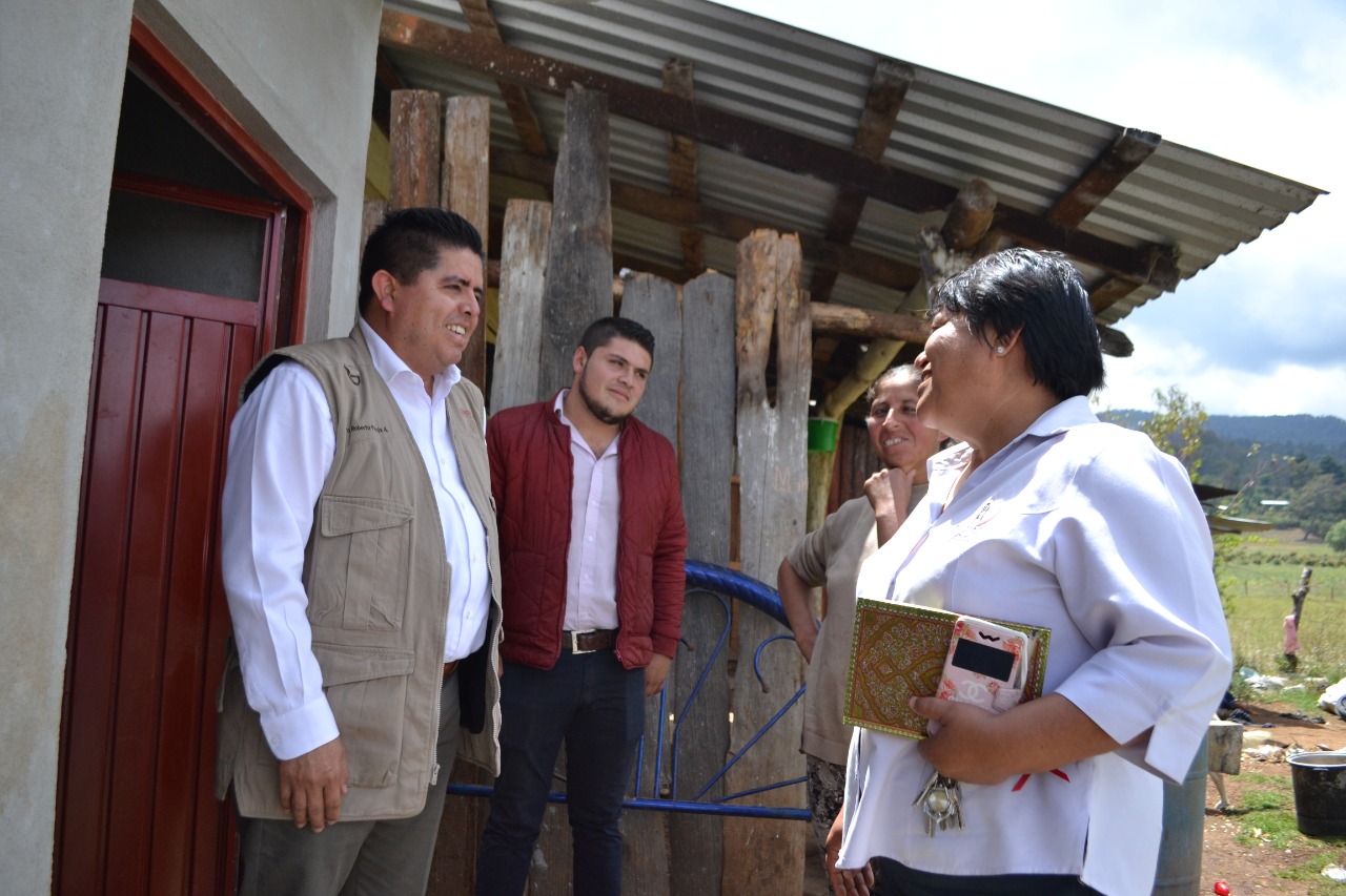  Supervisa Bienestar Michoacán obras del FAIS en Acuitzio del Canje