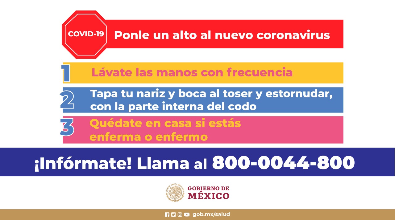  México permanece en fase uno por COVID-19
