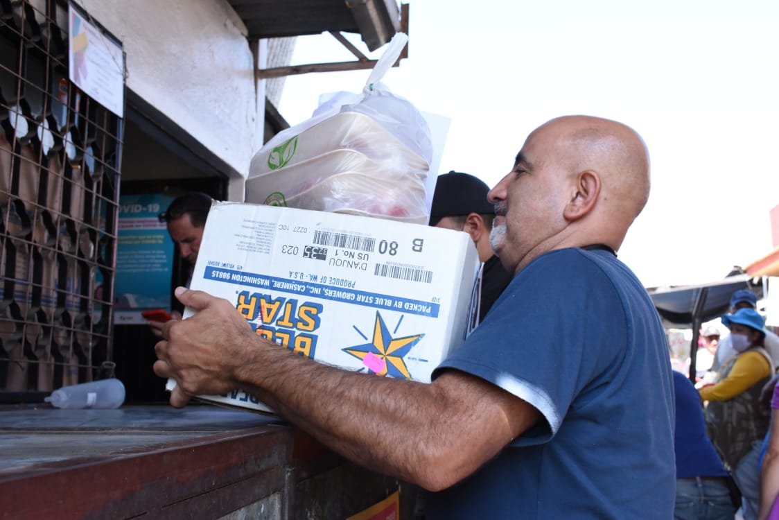 Buena respuesta ciudadana al programa de canasta básica
