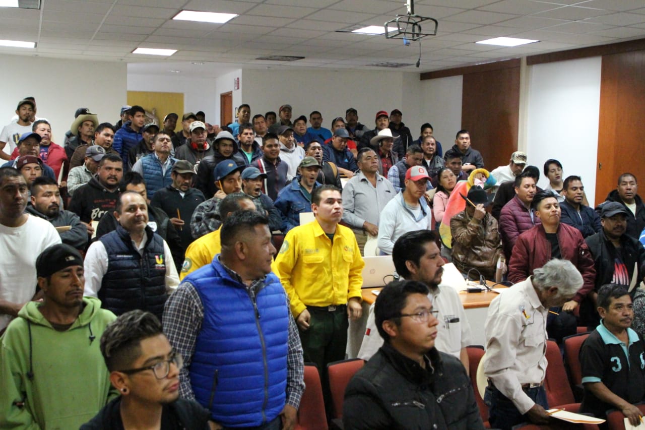  Se unen Semaccdet y comunidades para abatir incendios forestales