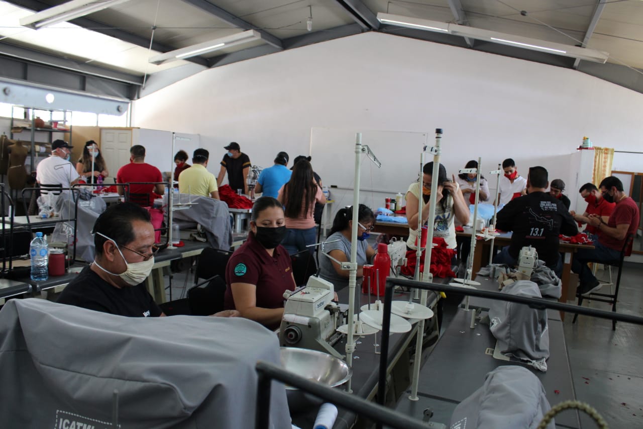 Extiende Icatmi la elaboración de material sanitario a diferentes regiones de Michoacán
