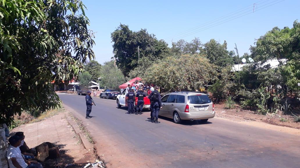  Instala SSP filtro sanitario para combatir el COVID-19 en Nuevo Urecho