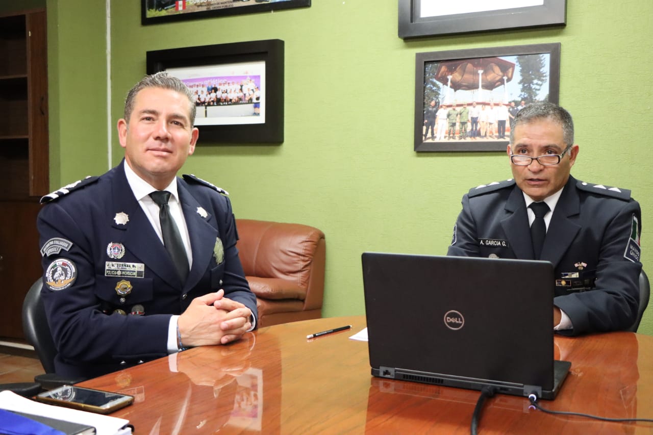 Realiza IEEESSPP evaluación virtual del curso Registro Nacional de Detenciones