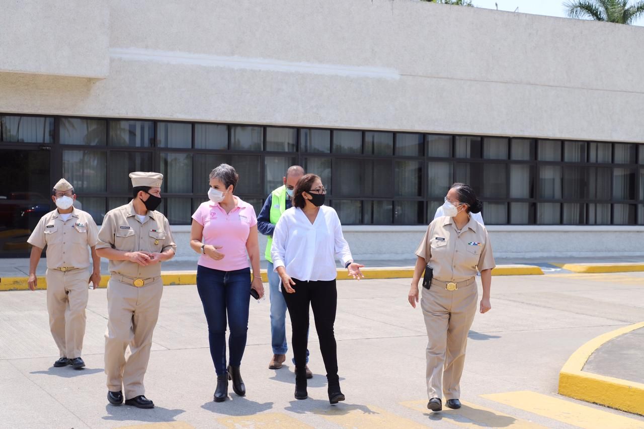  Alistan Hospital Naval para atención de COVID-19