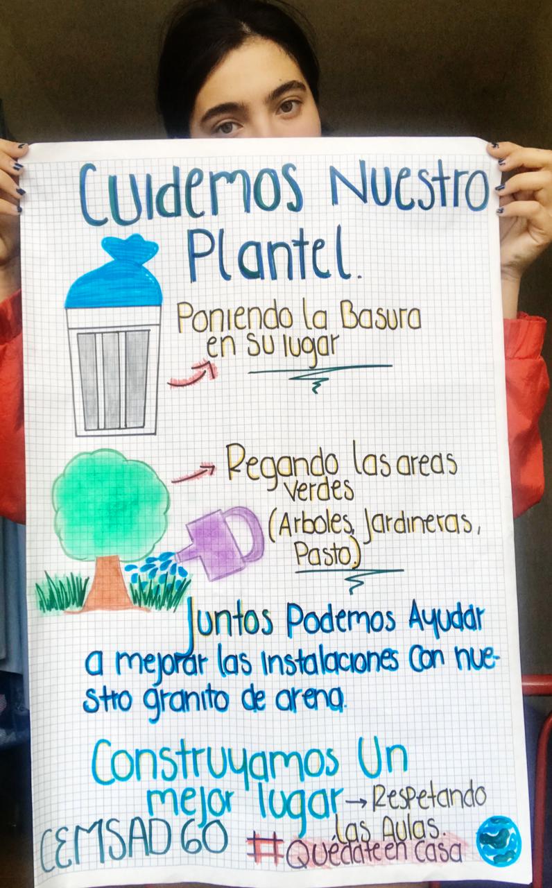  Estudiantes del CECyTEM conmemoraron el Día de la Tierra