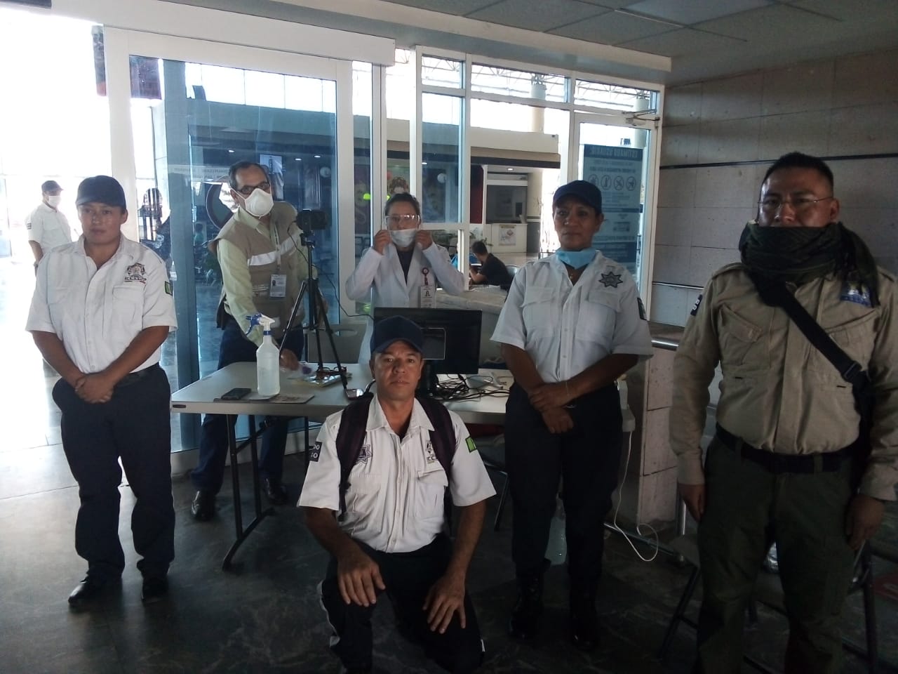 Mantiene SSM 41 filtros sanitarios en centrales de autobuses