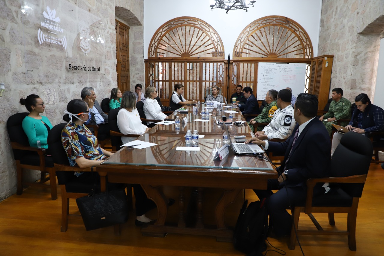  Revisan autoridades sanitarias comportamiento epidemiológico del COVID-19