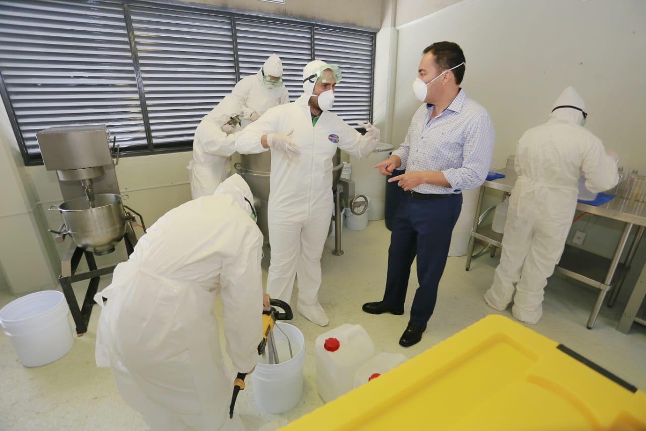  Trabaja Segob en la elaboración de insumos para el sector salud ante el COVID-19