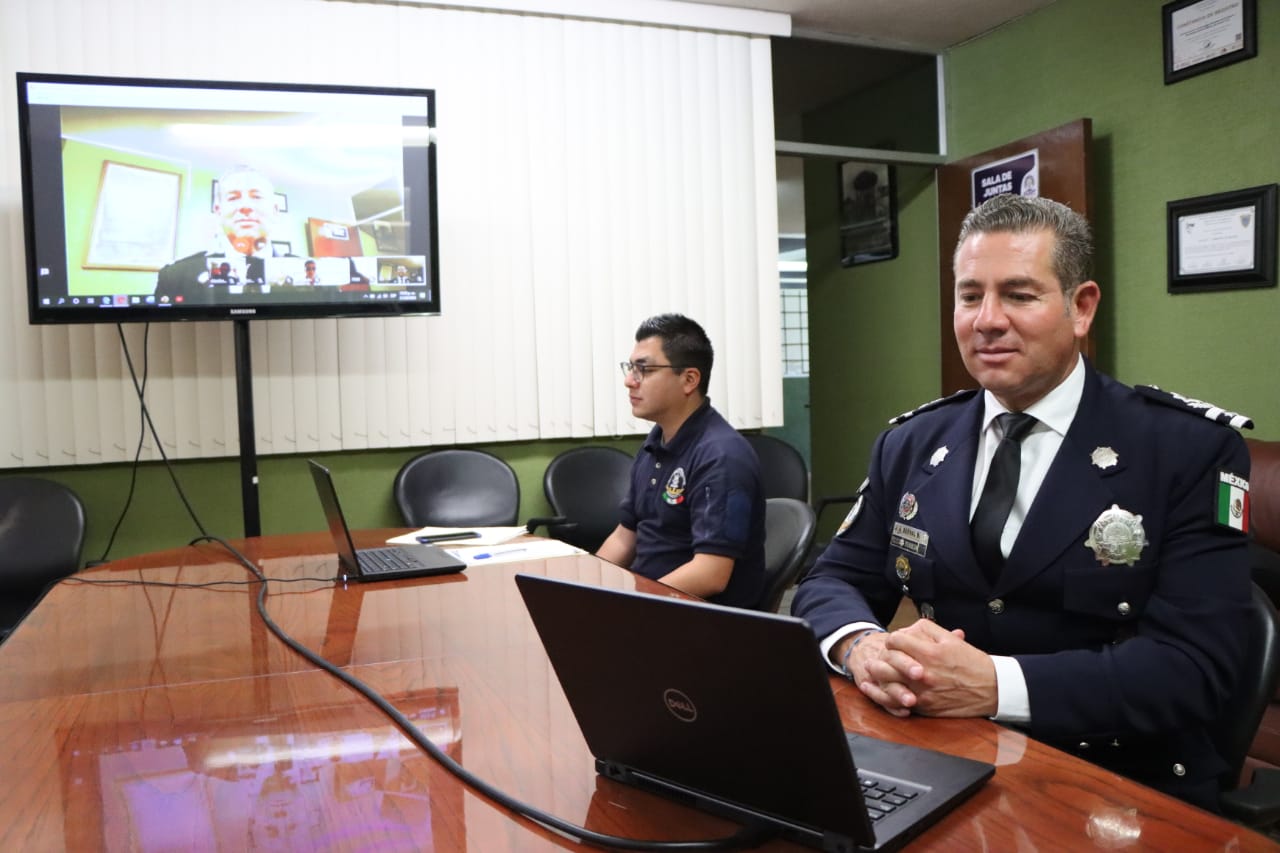  Imparte IEESSPP curso virtual sobre la función policial en época de contingencia