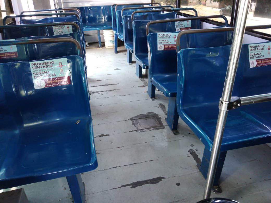  Emprende Ayuntamiento de Morelia y rutas del transporte público medidas preventivas en unidades