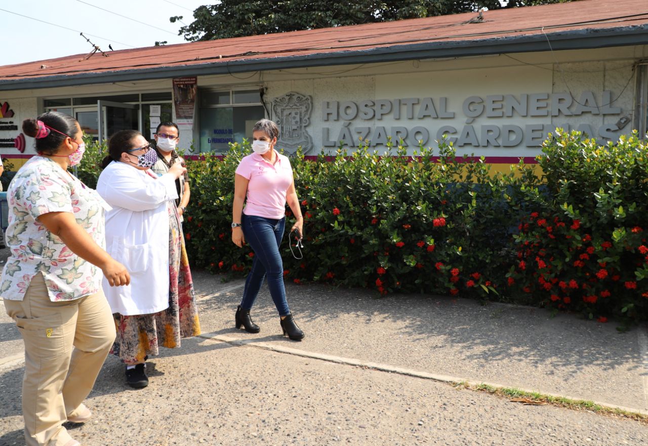  Supervisan operatividad del Hospital General de Lázaro Cárdenas