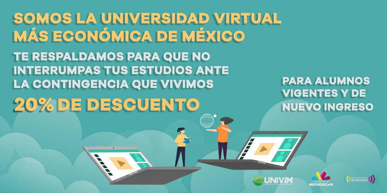 Ofrece UNIVIM descuento a sus estudiantes