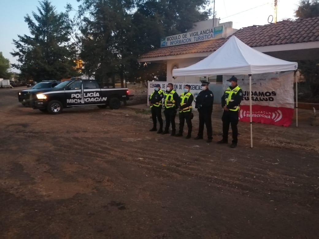  Con filtro sanitario en Briseñas, se fortalecen acciones contra el COVID-19: SSP