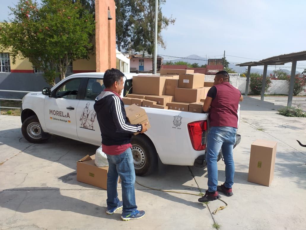  Entrega DIF Morelia 140 mil raciones de desayunos escolares