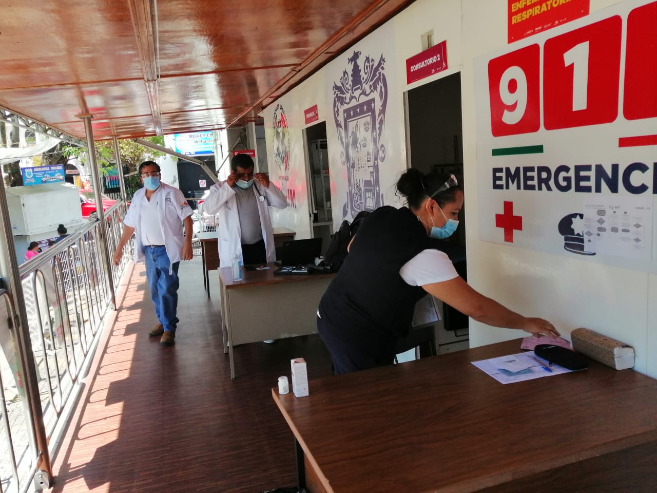  Con 46 unidades móviles, fortalece SSM atención contra COVID-19 en hospitale