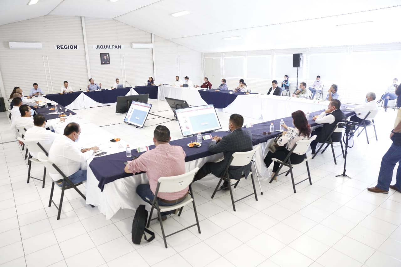  Sostiene Gobernador reunión con las y los presidentes municipales de la jurisdicción sanitaria de Zamora