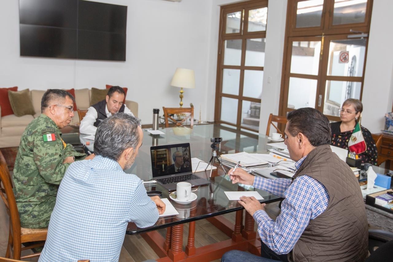  Plantea Gobernador coordinación nacional ante COVID-19