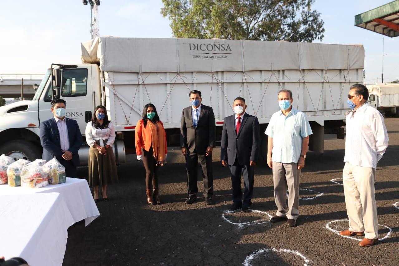  Adquiere Congreso del Estado 40 mil despensas que donará a las familias michoacanas
