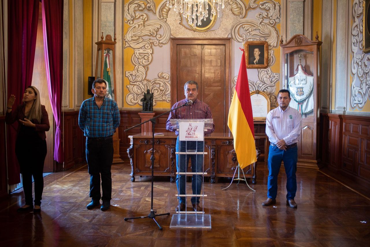  Garantiza Raúl Morón bienestar de morelianos ante contingencia por COVID-19