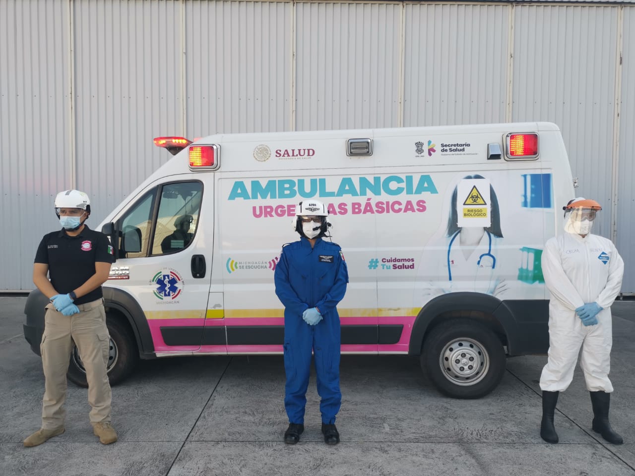  Durante contingencia, SSM ha realizado más de 6 mil servicios prehospitalarios