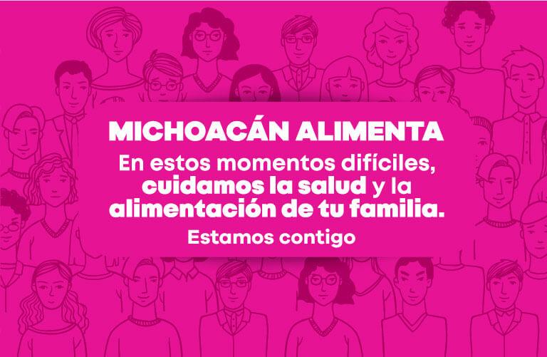 Programa Michoacán Alimenta, en apoyo a familias vulnerables
