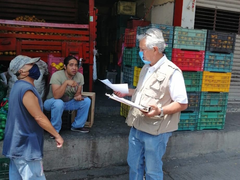  Vigila SSM implementación de medidas sanitarias en mercados de Morelia