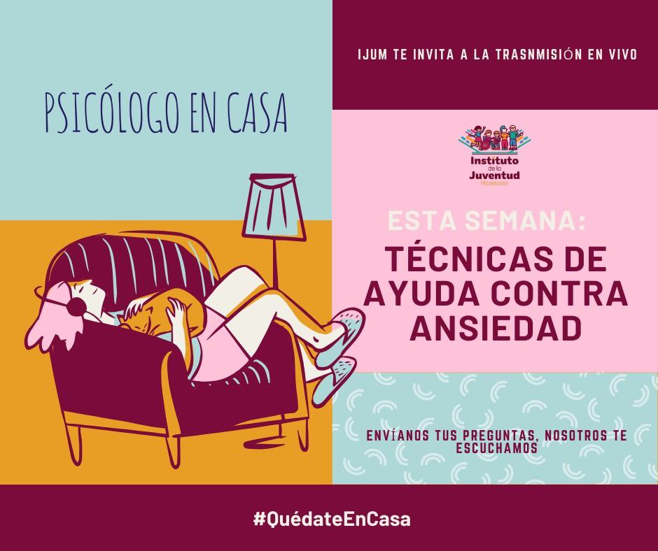  IJUM da inicio al programa “Psicólogo en casa”