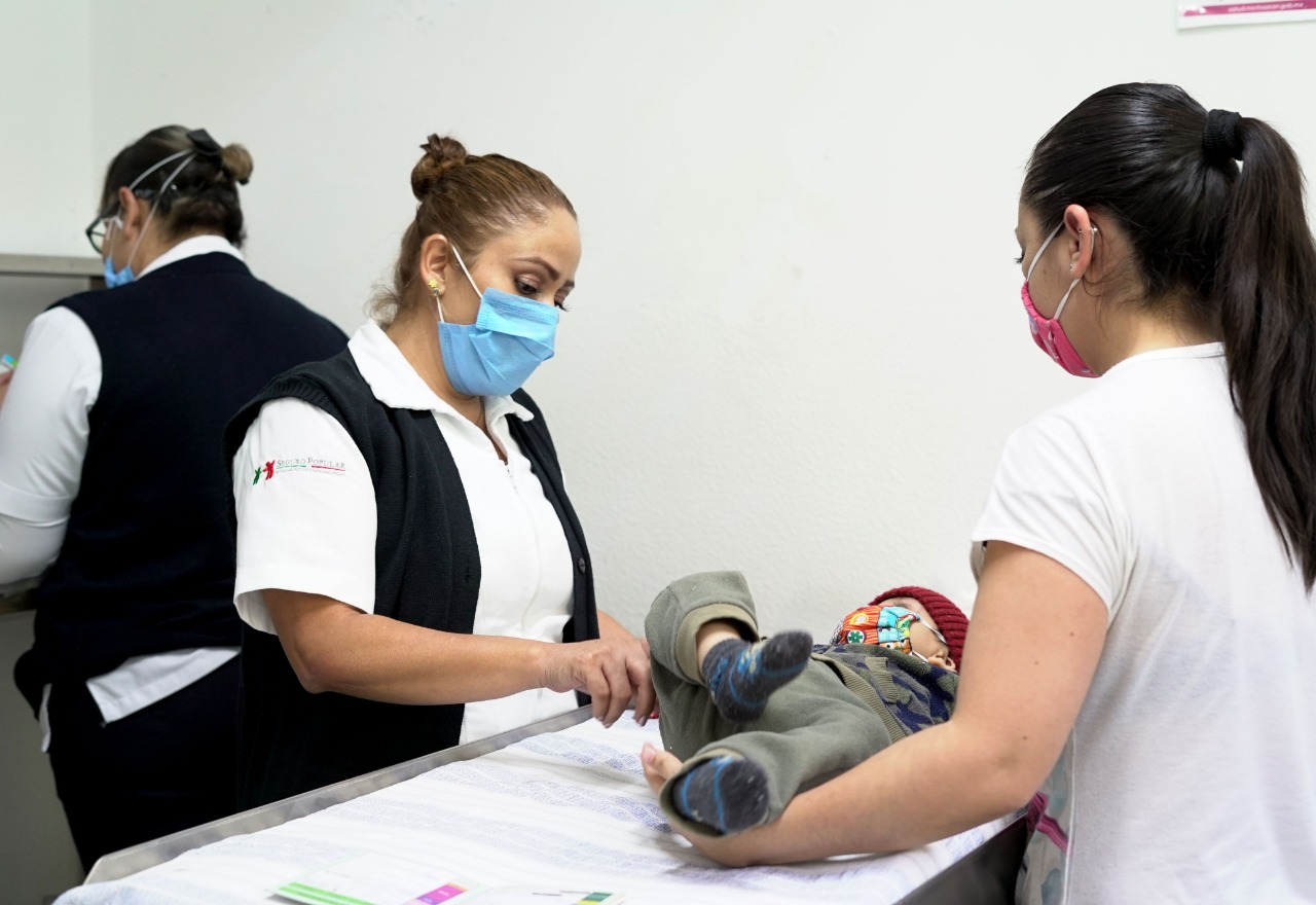  SSM, cuenta con más de 40 mil vacunas contra el sarampión