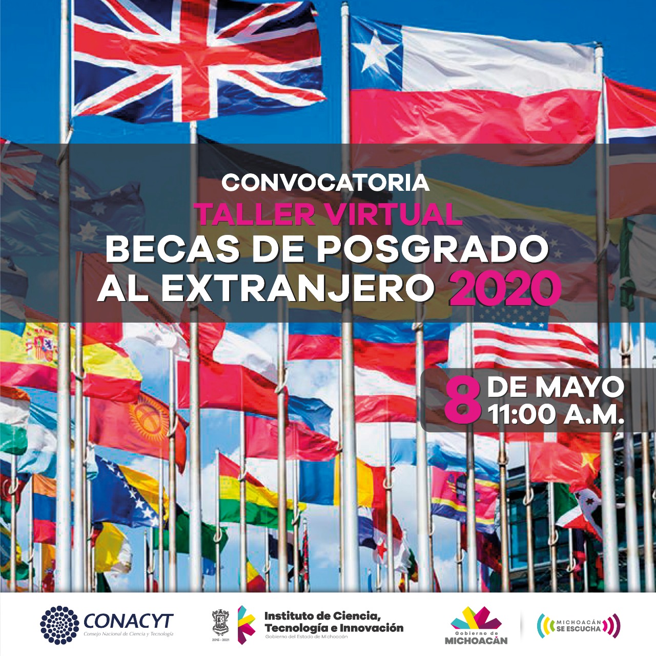  Ofrecerá ICTI capacitación virtual para interesados en becas al extranjero